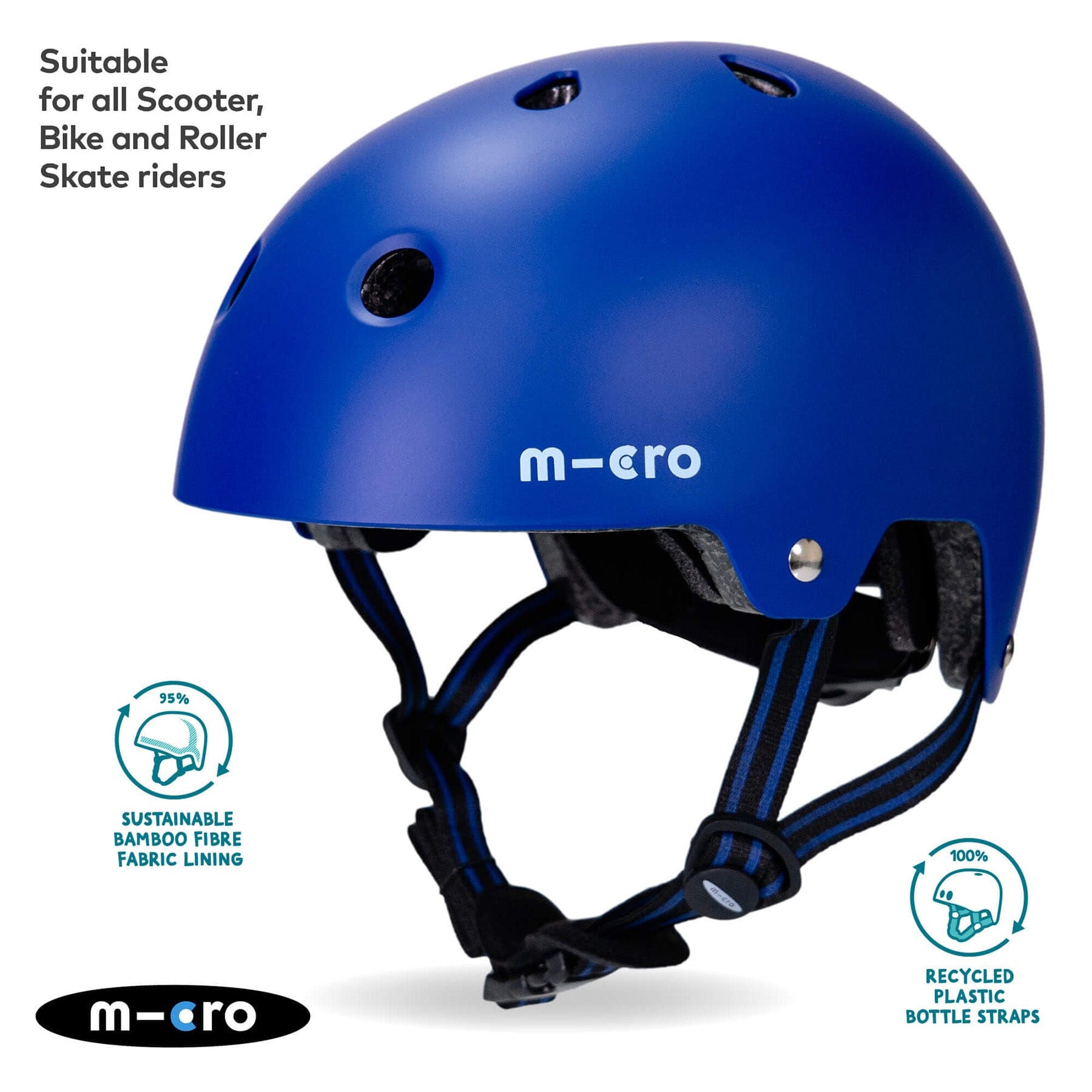 Blue Eco Helmet