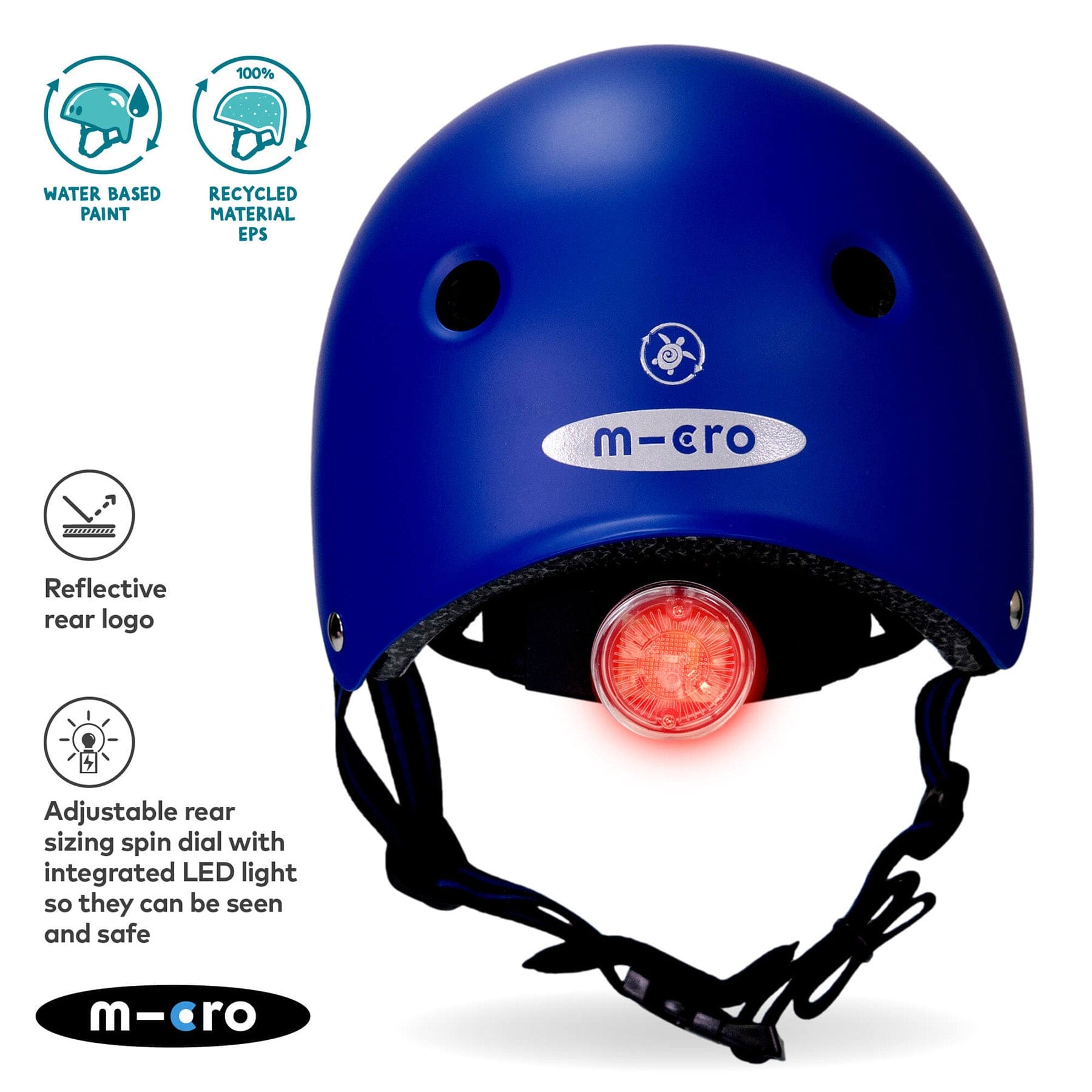 Blue Eco Helmet