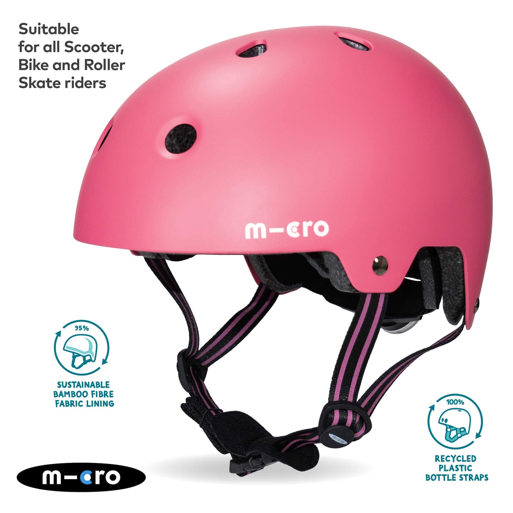 Pink Eco Helmet