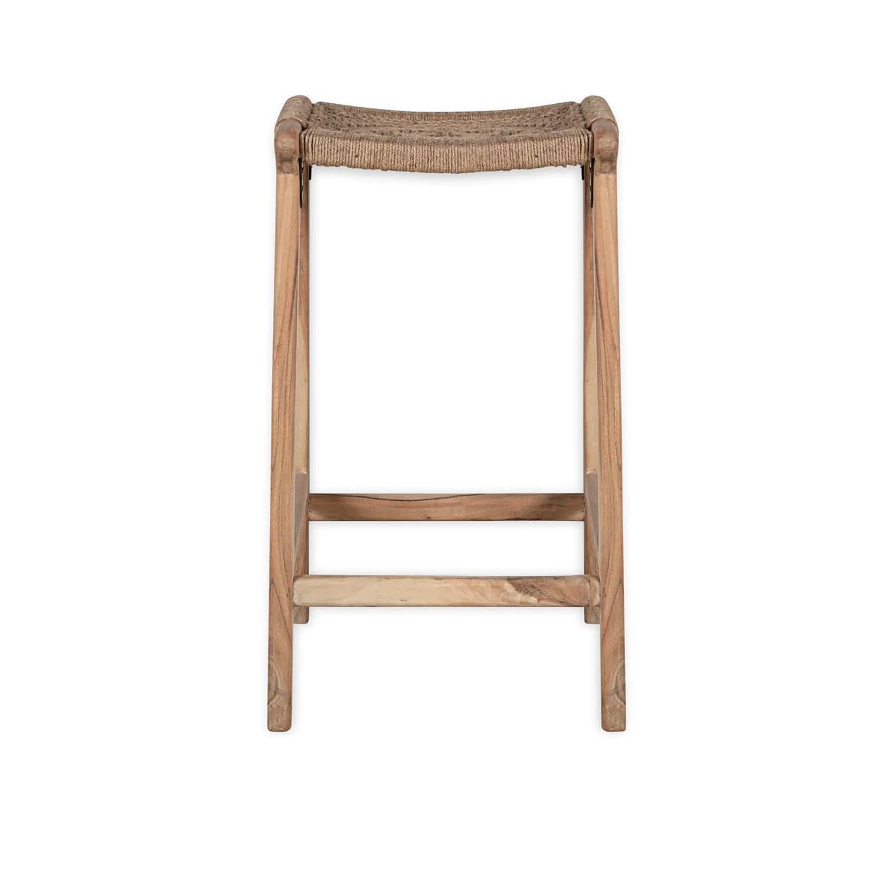 Vinay woven counter stool - natural