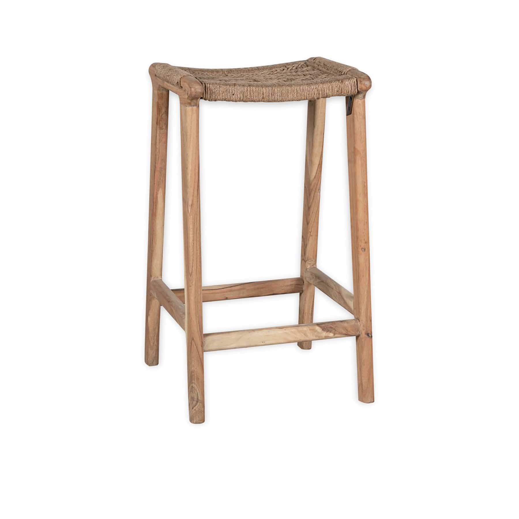 Vinay woven counter stool - natural