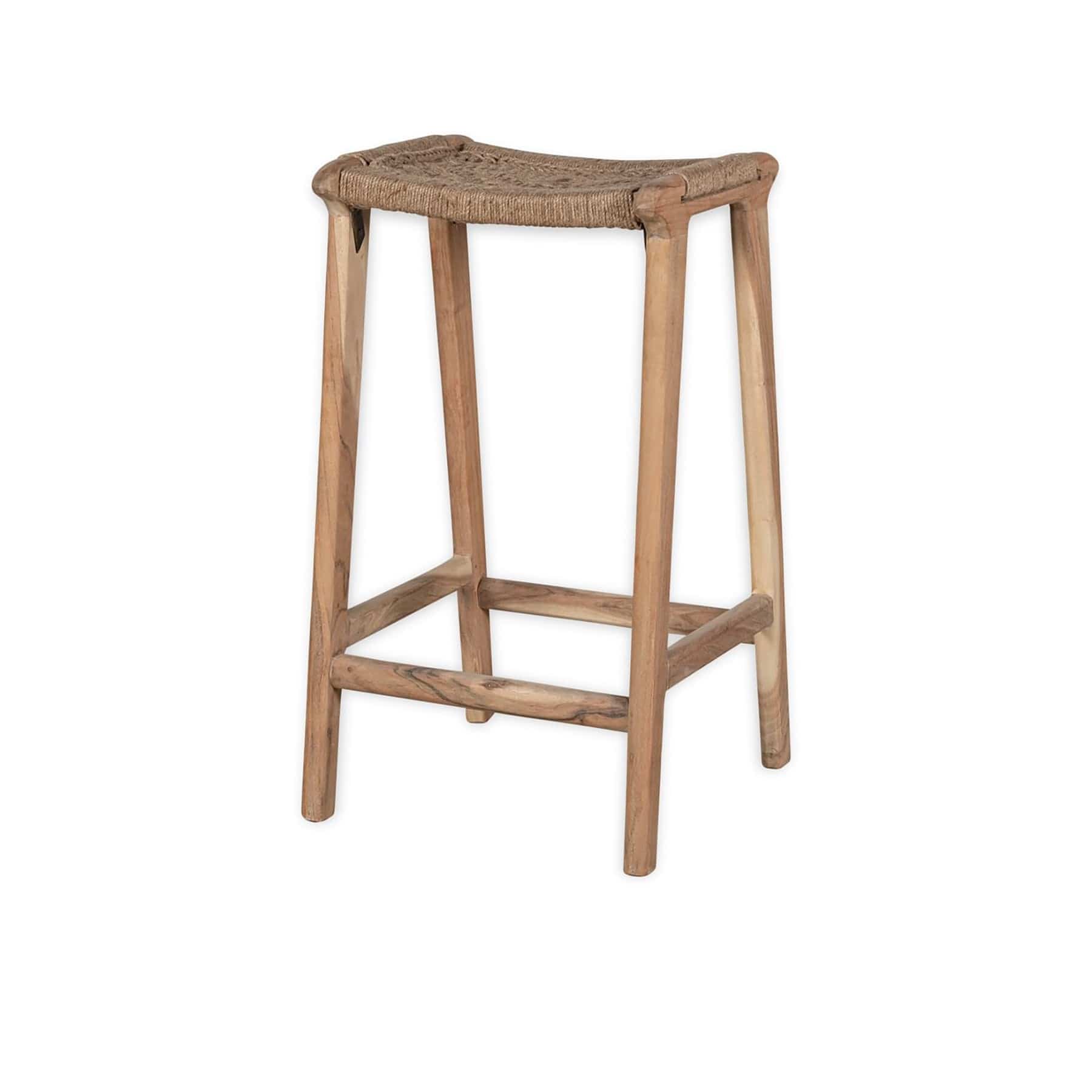 Vinay woven counter stool - natural