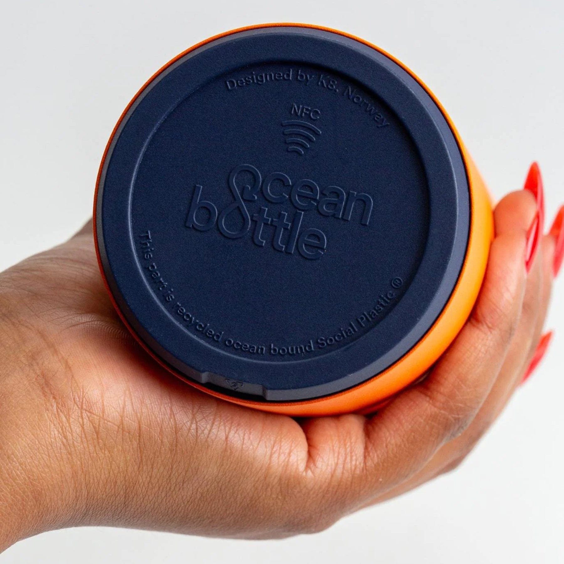 Ocean Bottle - sun orange 500ml