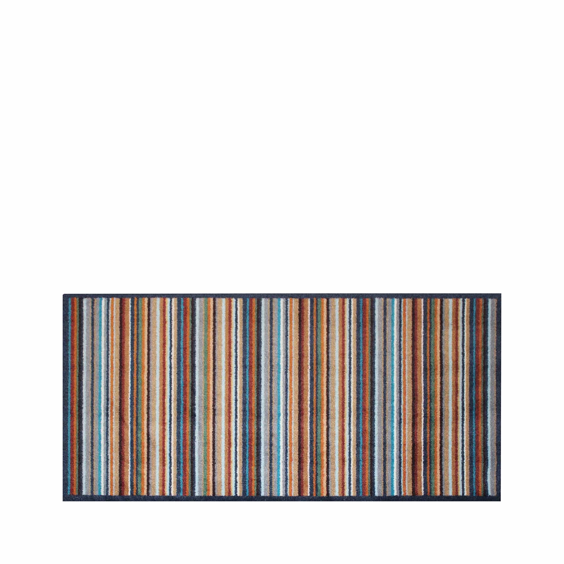 Bright stripe recycled runner