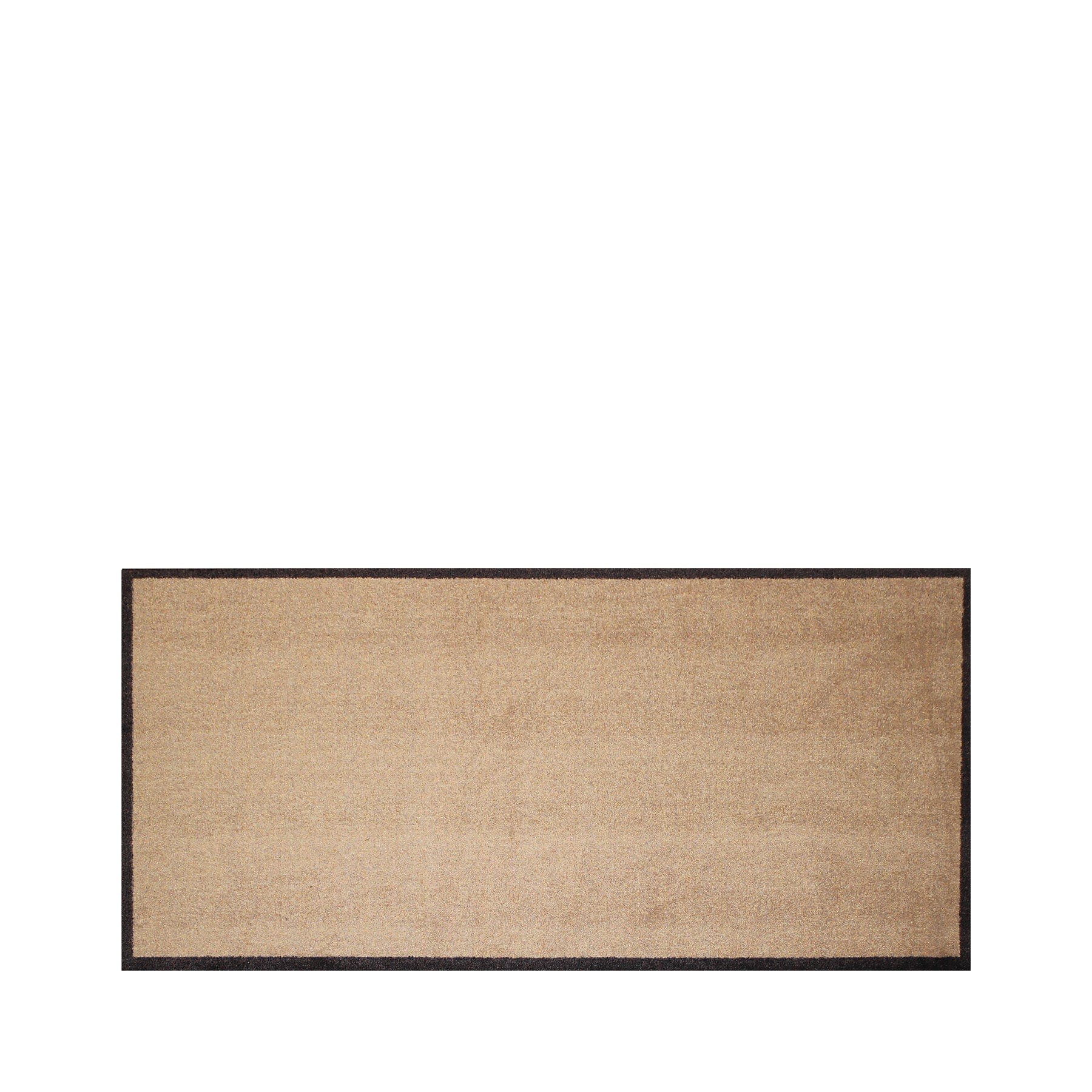 Plain natural recycled runner