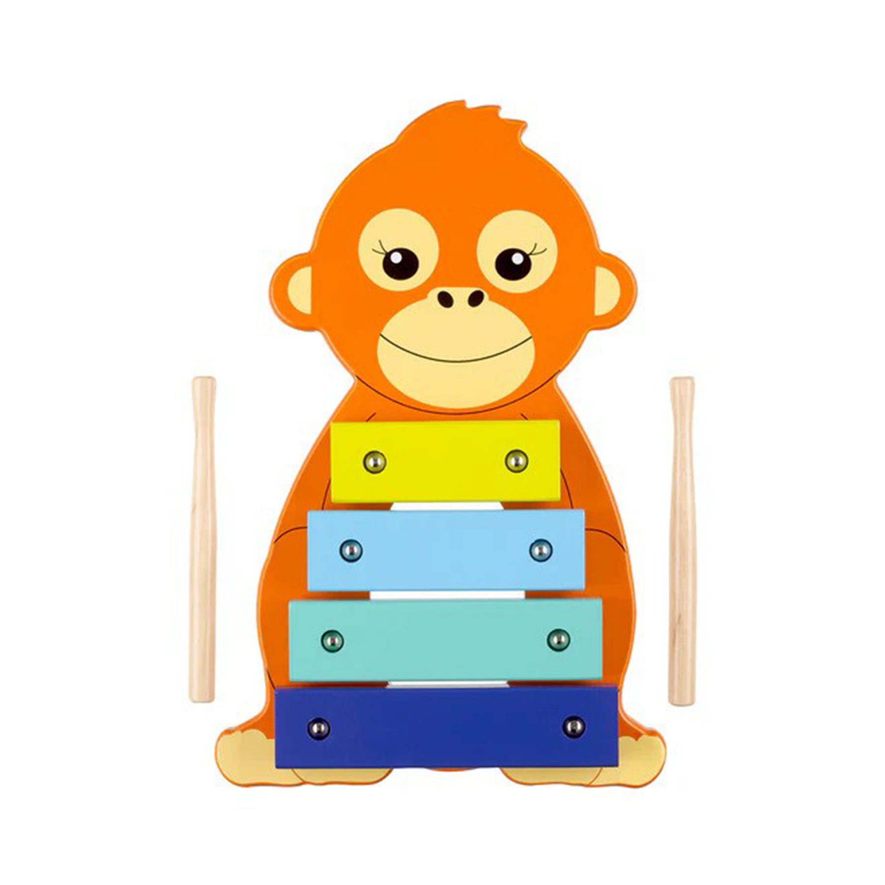 Orangutan xylophone