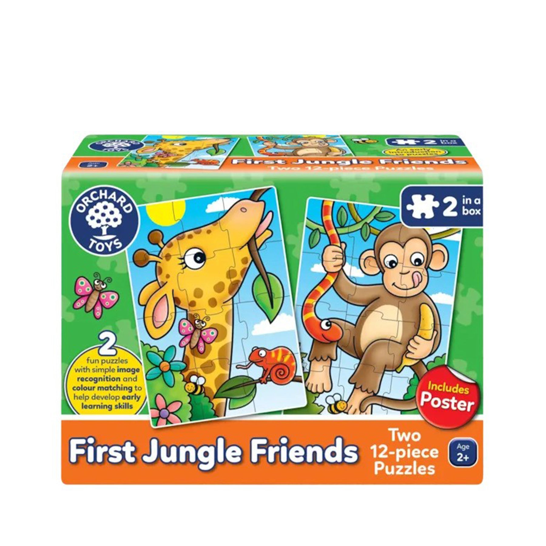 First jungle friends jigsaw puzzle