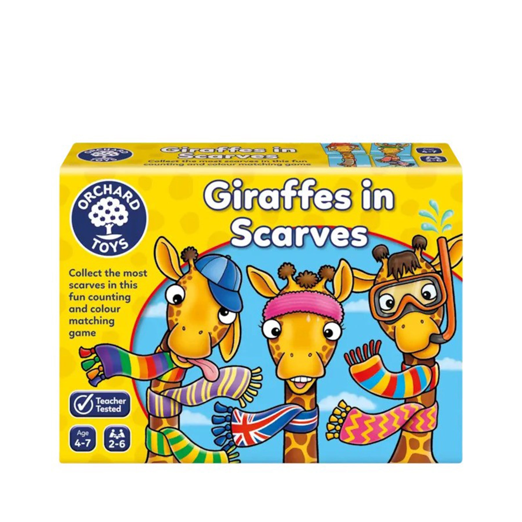 Giraffes in scarves game