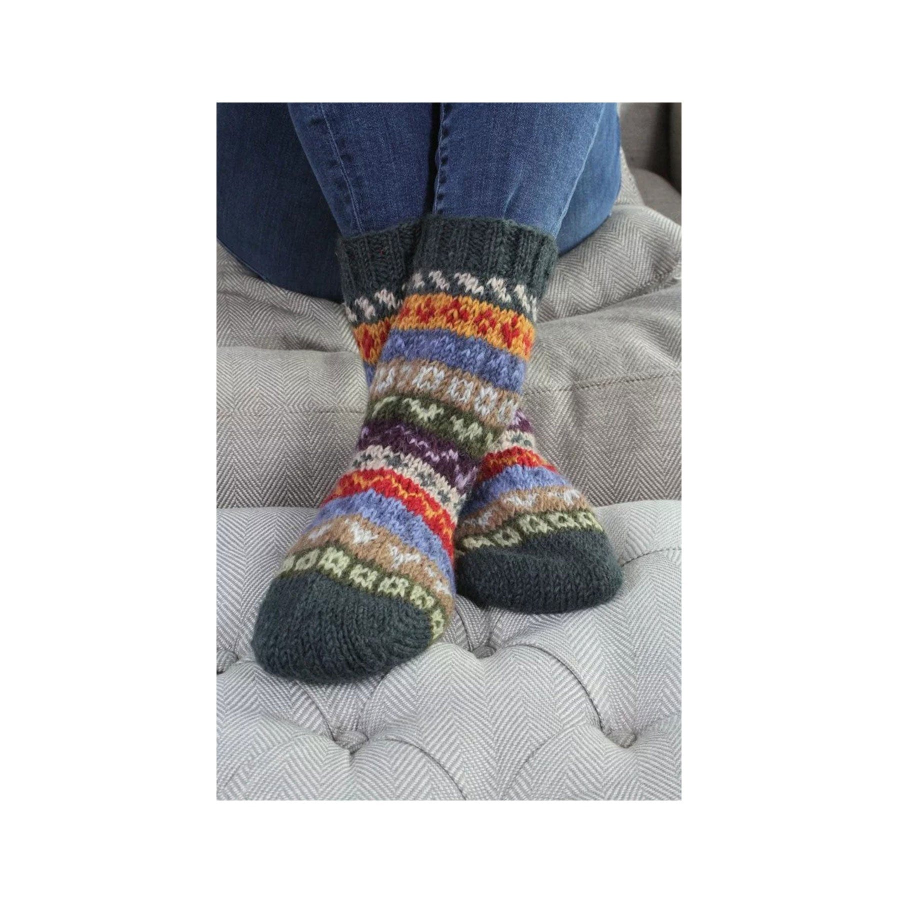 Womens elveden sofa socks