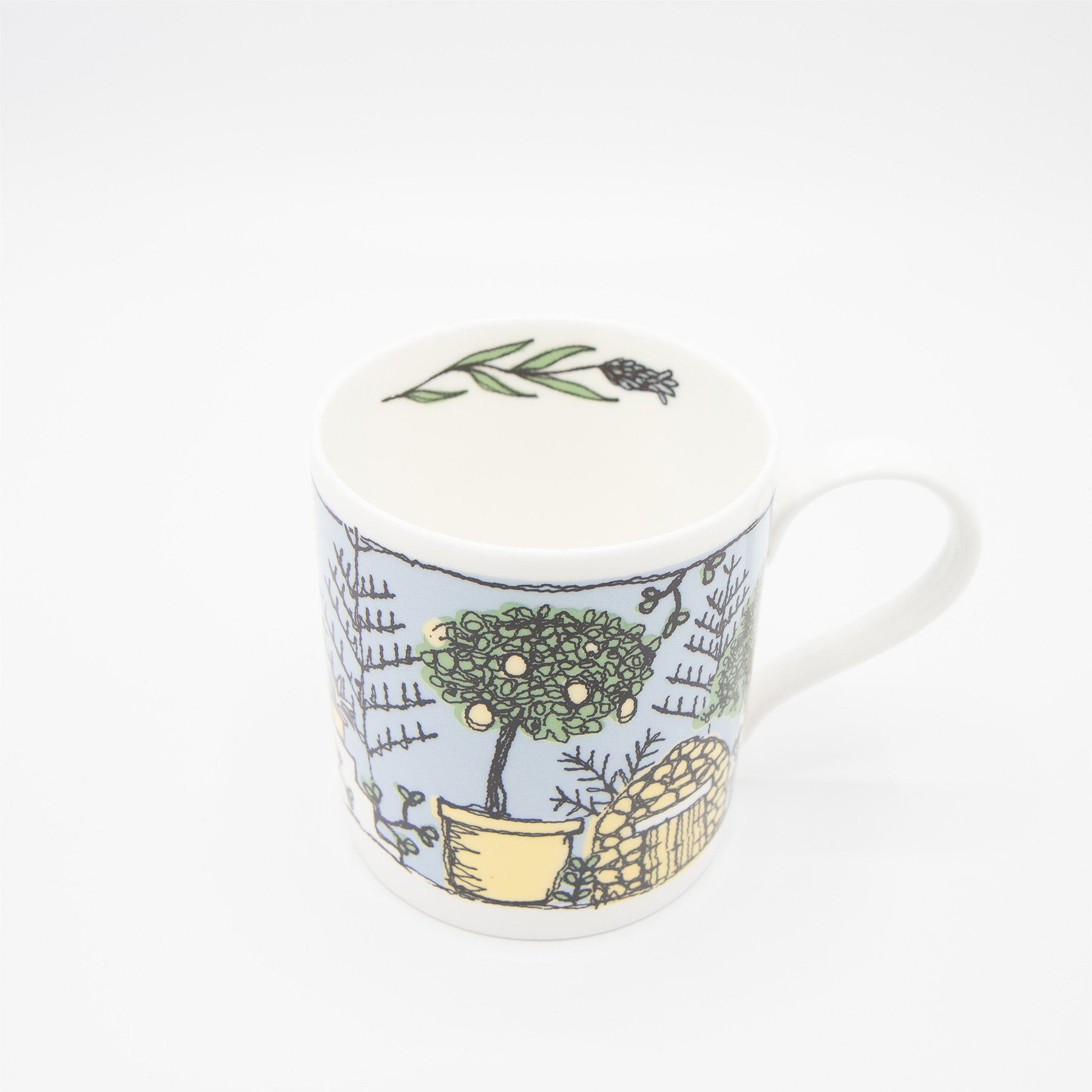 Mediterranean printed mug