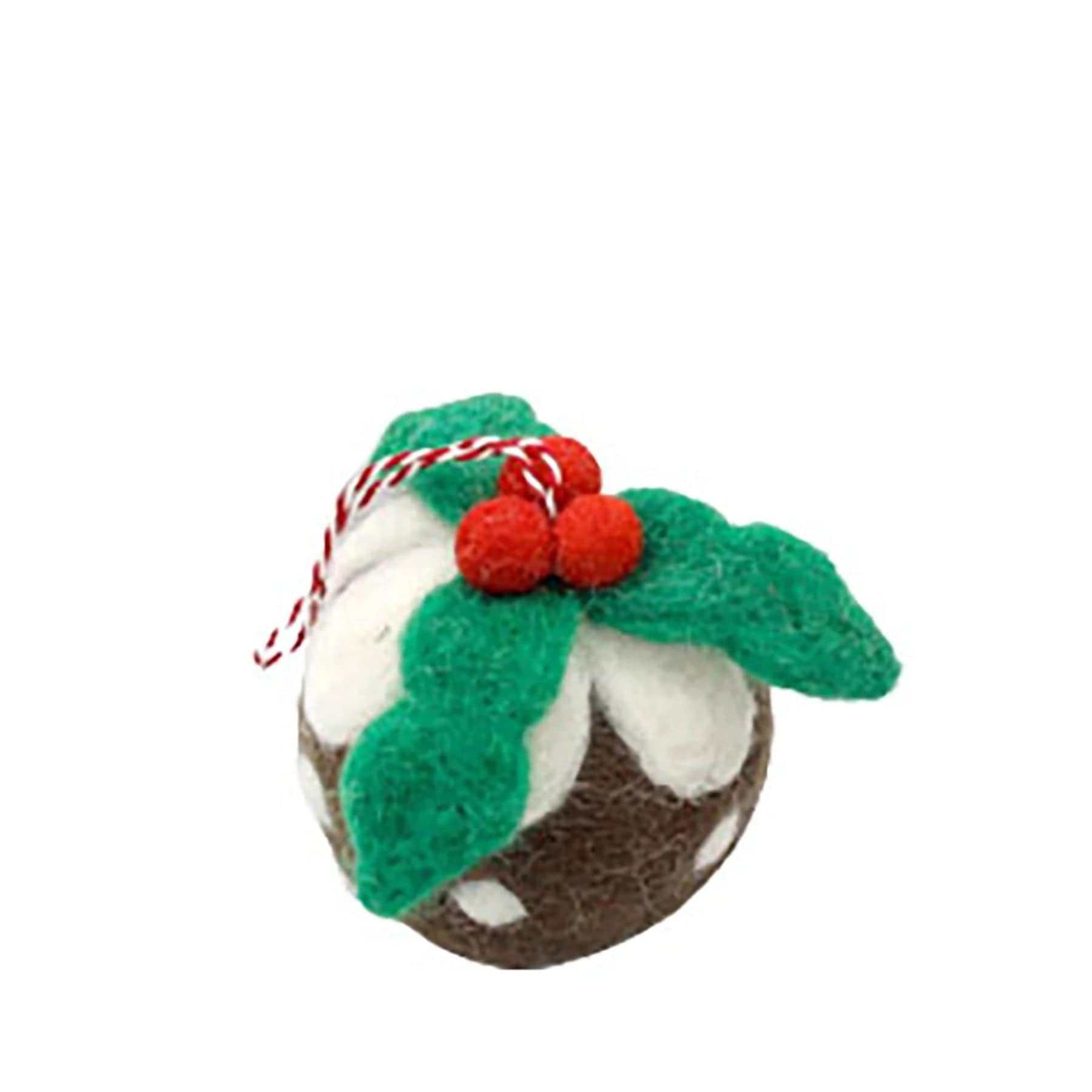 Christmas pudding hanging decoration