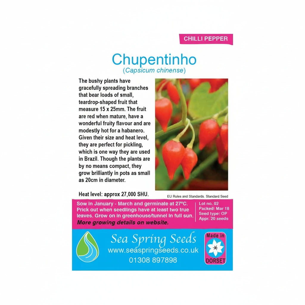 Chupentinho chilli seeds