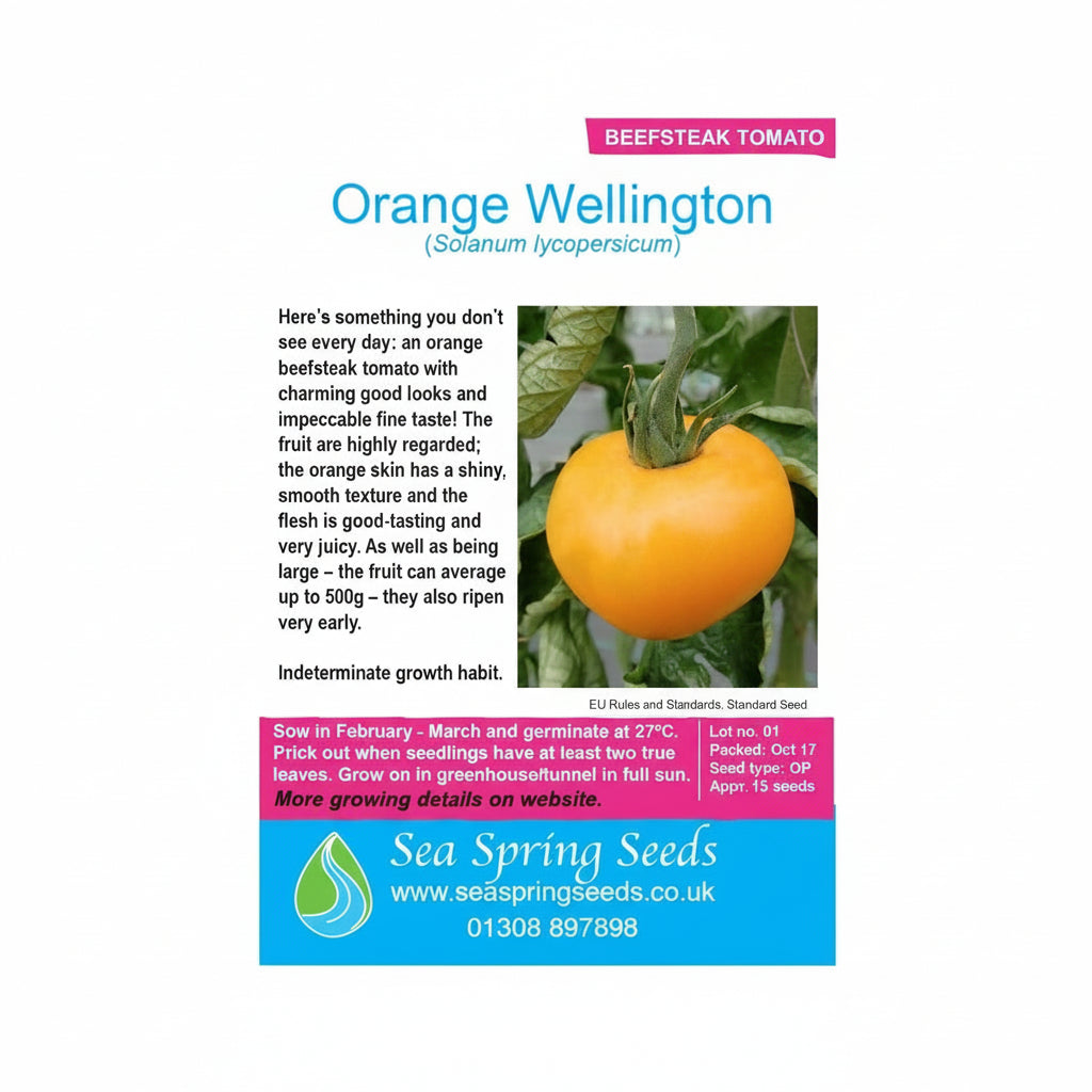 Orange wellington tomato seeds