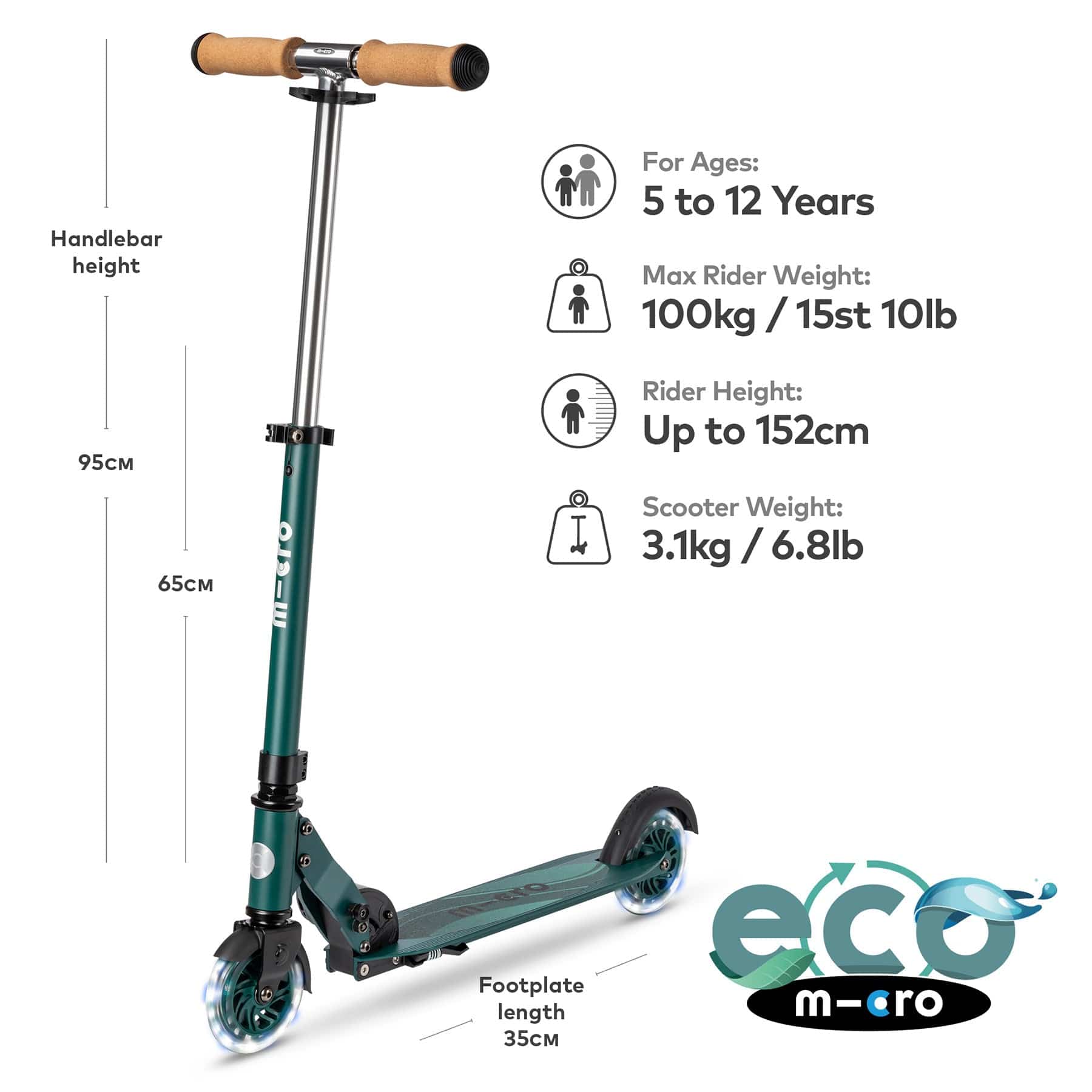 Sprite Scooter ECO Green