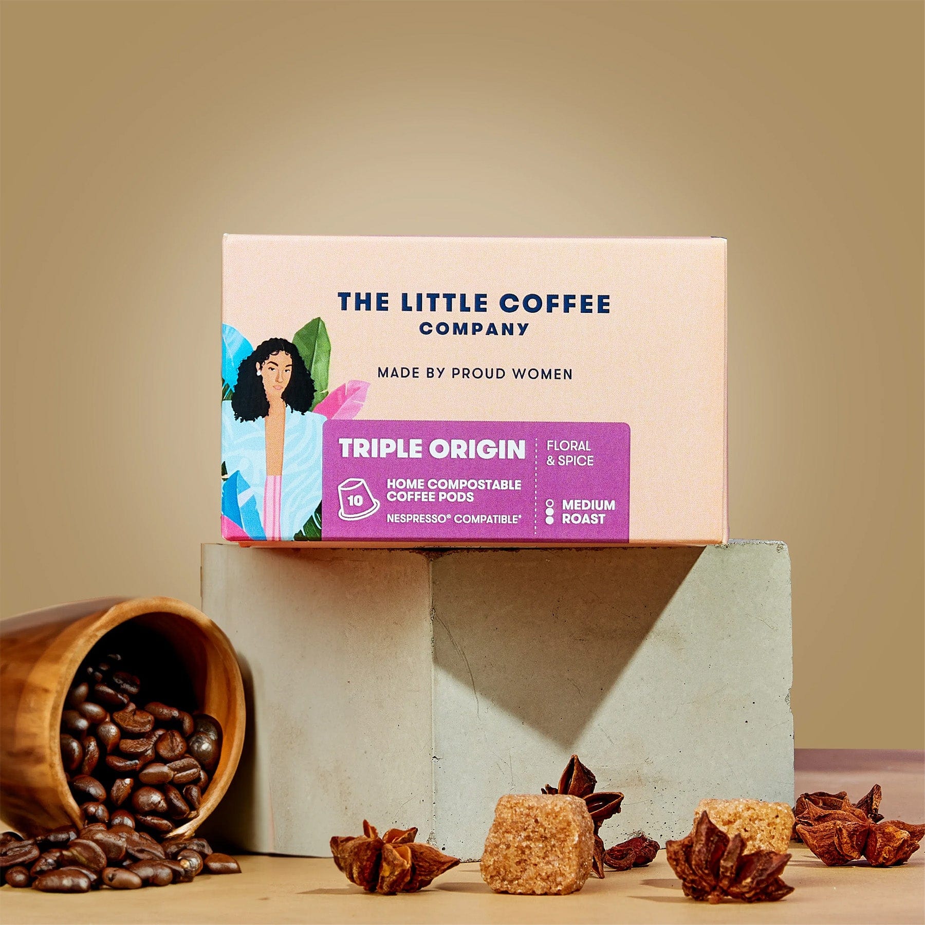 Triple origin coffee capsules - 10 pack