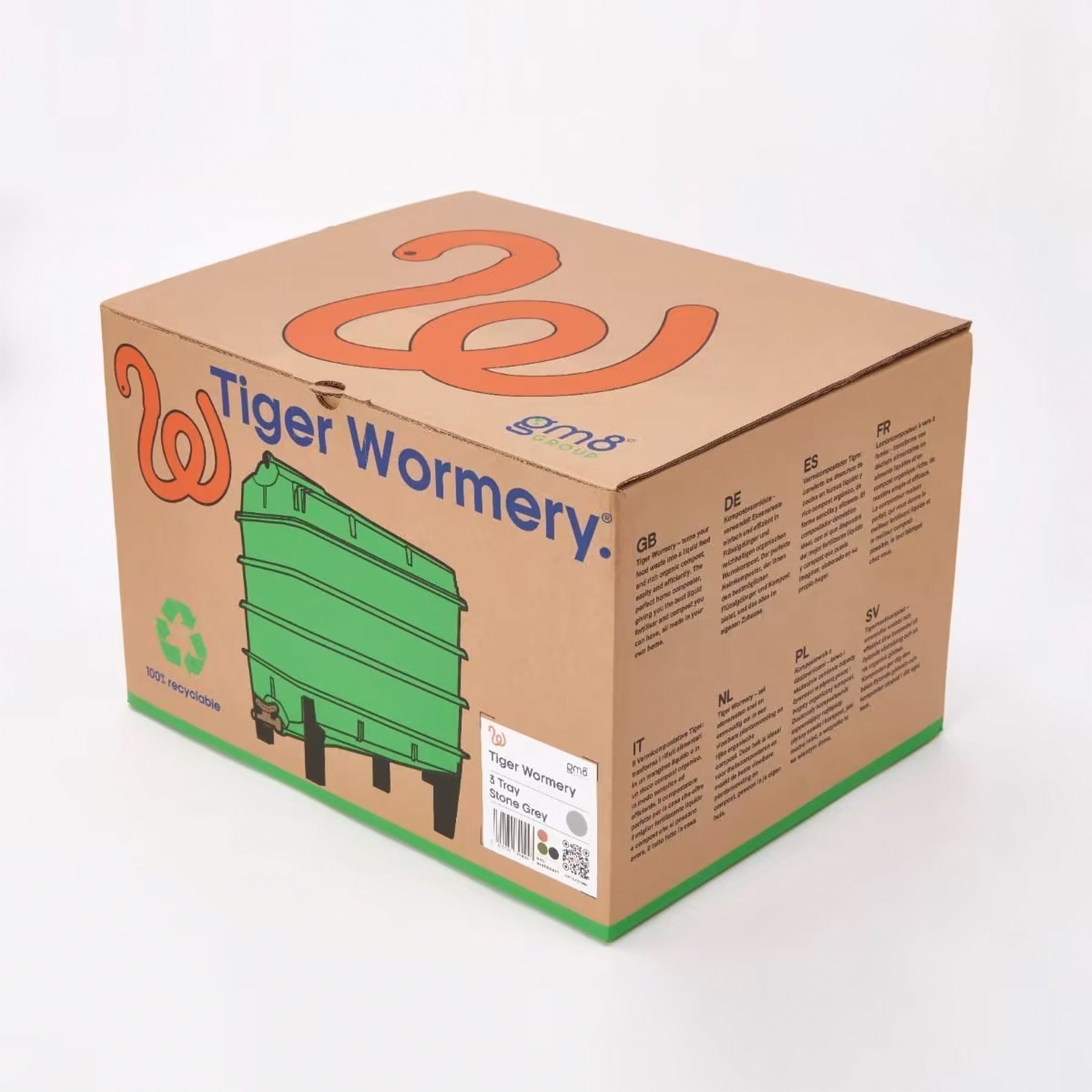 Green tiger wormery - 3 tray