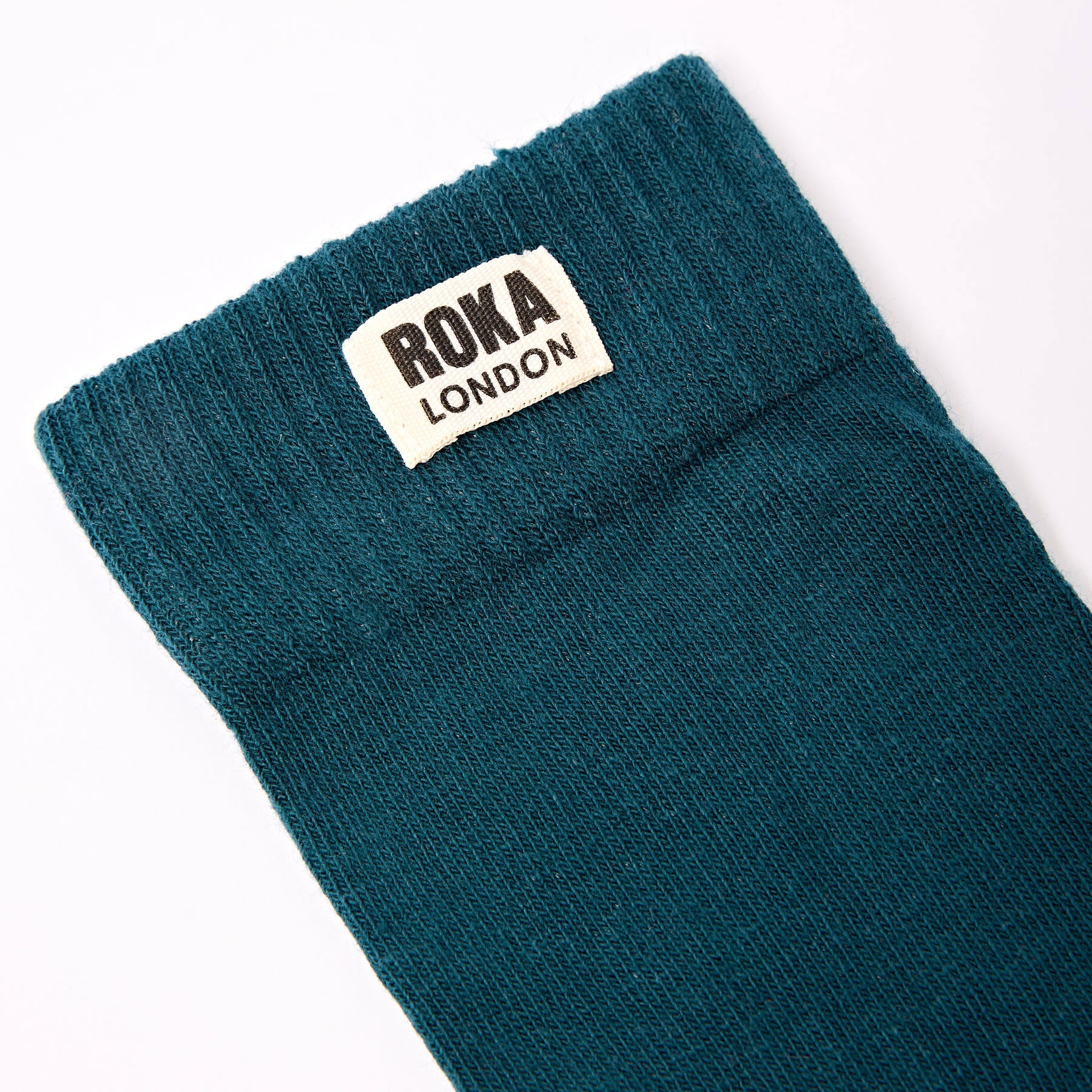Wimbledon crew socks teal